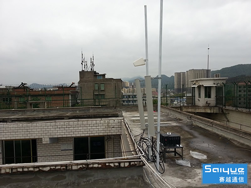  蓝田某看守所大功率手机信号屏蔽器（白噪声）案例